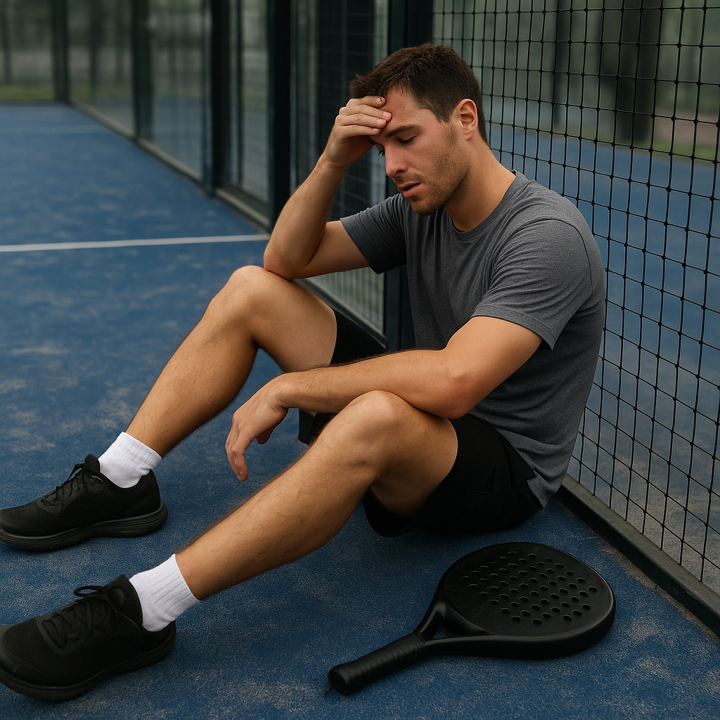 ¿ Porqué me siento tan cansado jugando al pádel?